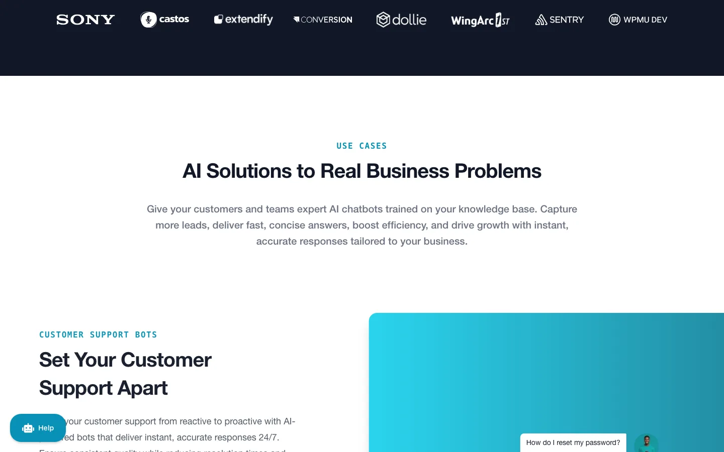 DocsBot AI — product screenshot