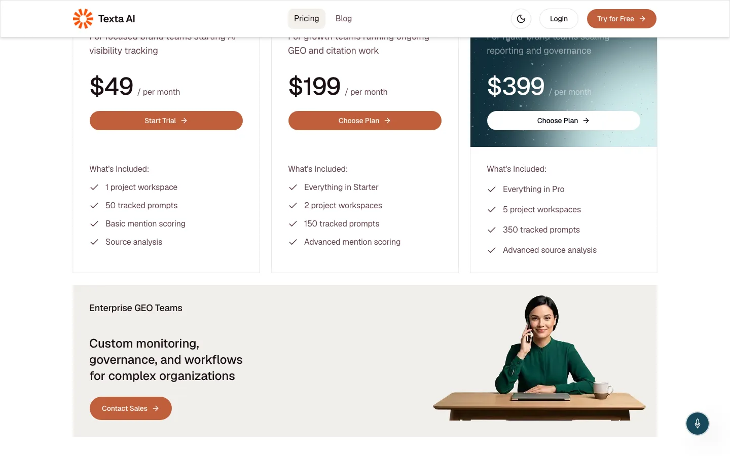 Texta.ai — product screenshot