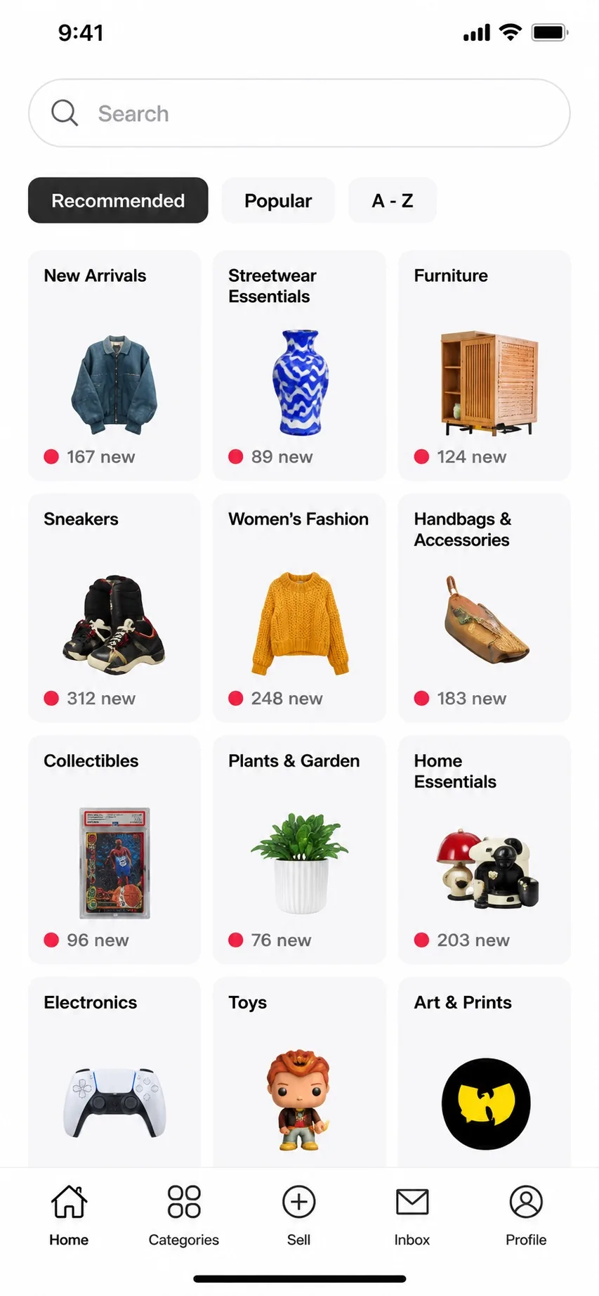 Whatnot — product interface